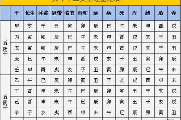 十天干长生与命理运势的深度解析