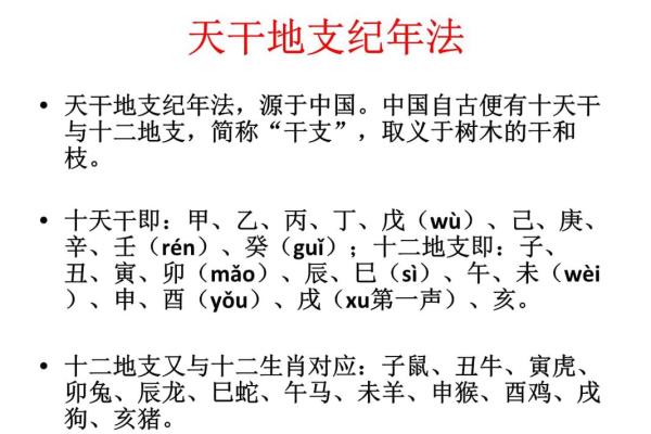 探秘天干地支的时间计算与命运关系