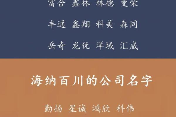 公司名字取名技巧与大全指南助你打造品牌影响力