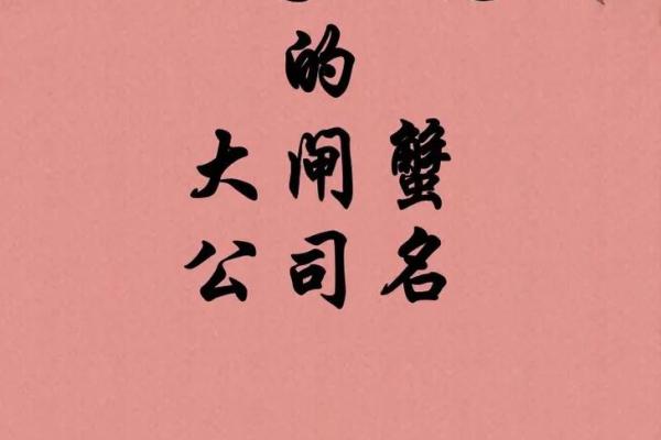 如何为公司取一个响亮且富有创意的名字