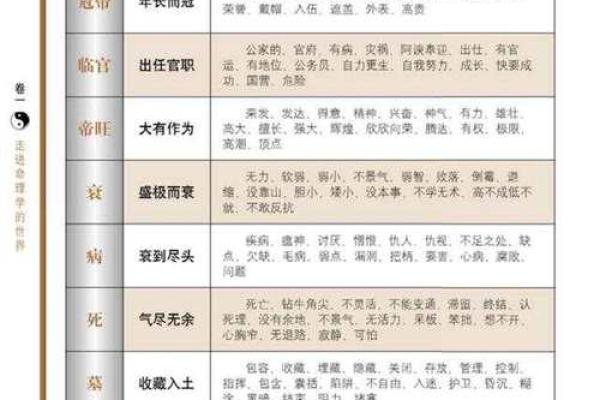 探索大运天干地支与命理学中的重要作用