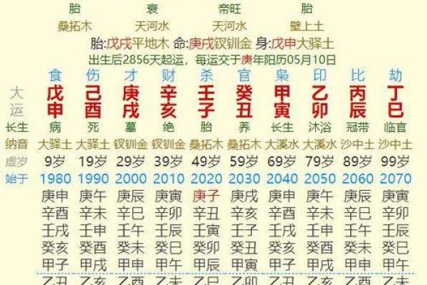 如何通过生辰八字对照表分析个人命运走势