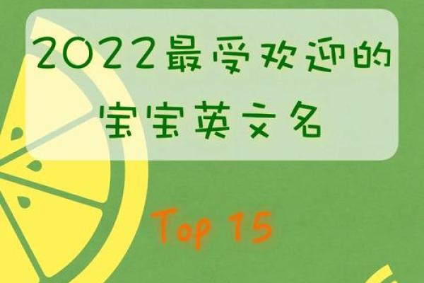 最受欢迎的宝宝名字趋势解析