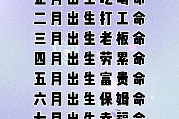 生辰八字测命：揭示人生运势的关键