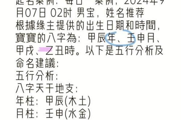 如何根据出生日期进行八字五行分析