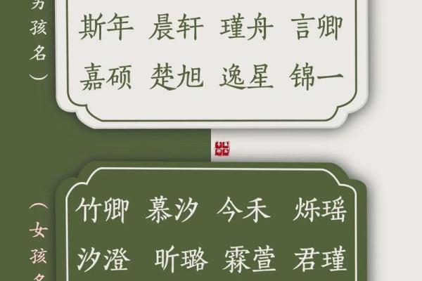 给宝宝起个既独特又富有文化的名字