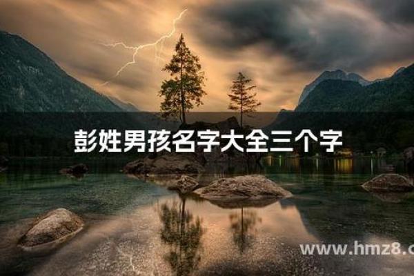 为彭姓男孩挑选名字的十大建议