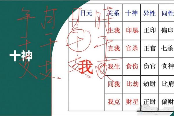 深入了解天干十神和地支十神的主要差异
