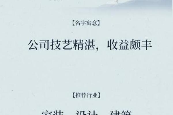 专业起名公司在品牌建设中的重要角色