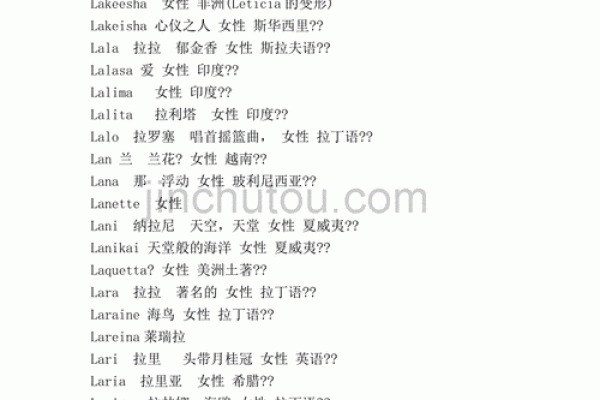 简单又经典的女生英文名字推荐