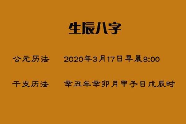 如何通过生辰八字时间揭示个人命运轨迹