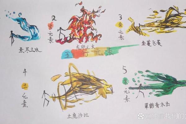 数字五行的五大元素与人生选择关系