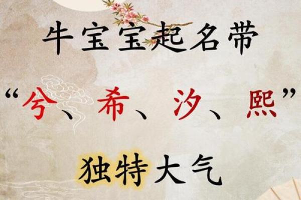 如何为牛宝宝起一个独特又有意义的名字