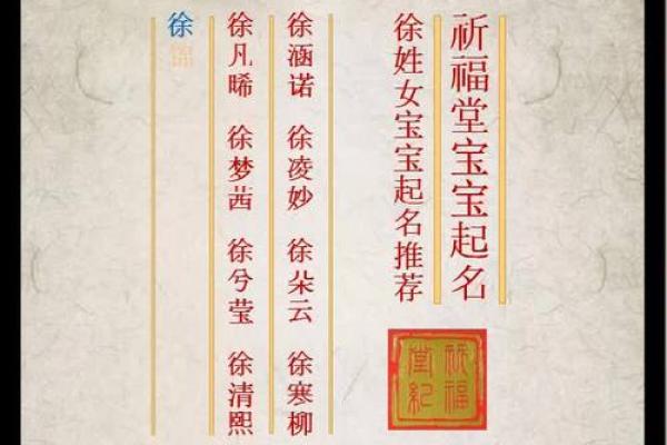 徐姓宝宝起名技巧：避免常见误区