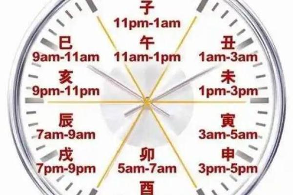 十二地支与一天二十四小时的时间对应关系解析