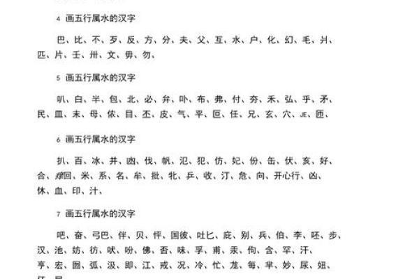 水字的五行属性解析与相关文化象征