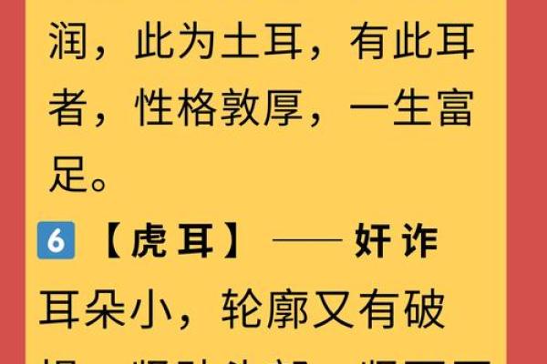 贴耳面相的秘密：耳朵形状揭示性格与未来