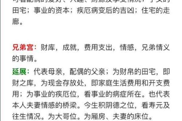 命理十二宫解析：探秘每个宫位背后的深层含义