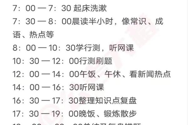 命理考试复习规划：合理安排时间和内容