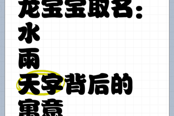 雨青名字背后的寓意与象征