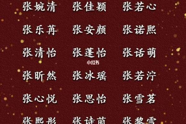 张姓女孩起名推荐，高分名字大全