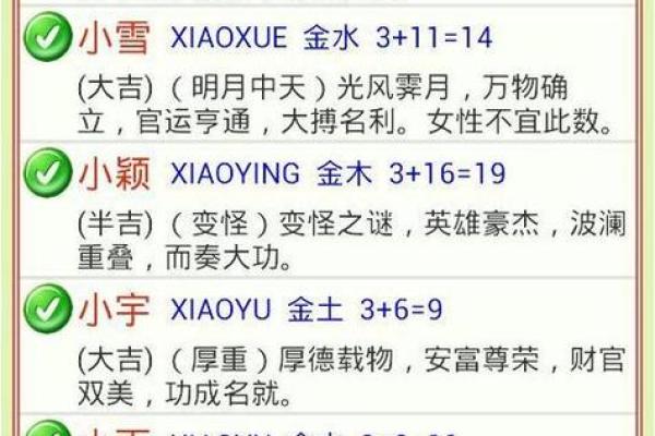 名字测分与生辰八字分析
