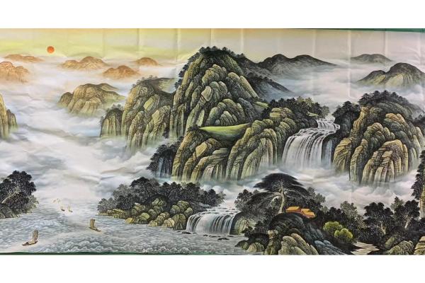 财源滚滚来，揭秘山水风水招财宝图！