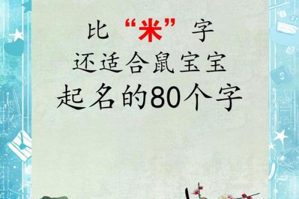 2020鼠年宝宝起名攻略：创意无限，寓意深远
