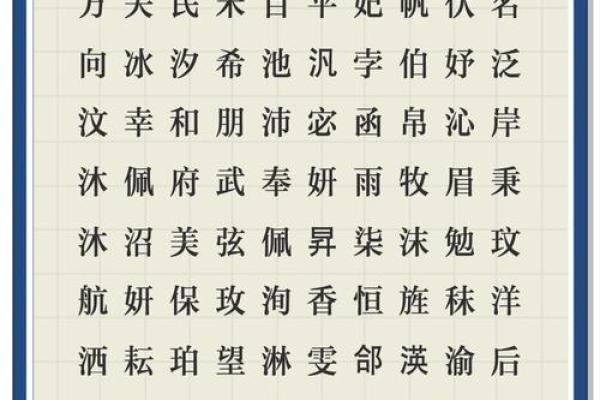 缺水少土：独特五行女孩名字推荿