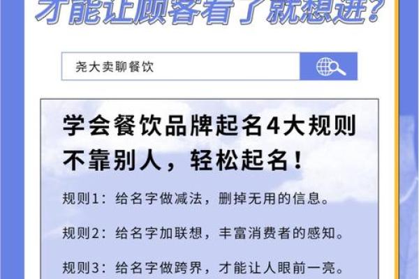 如何为餐饮商贸公司选一个独特又吸引客户的名字