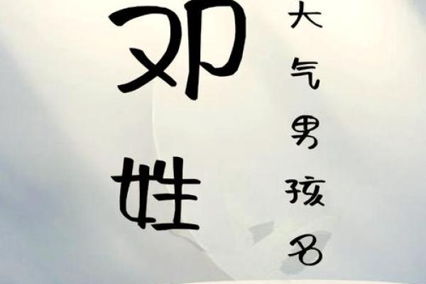 邓氏女宝宝取名灵感库