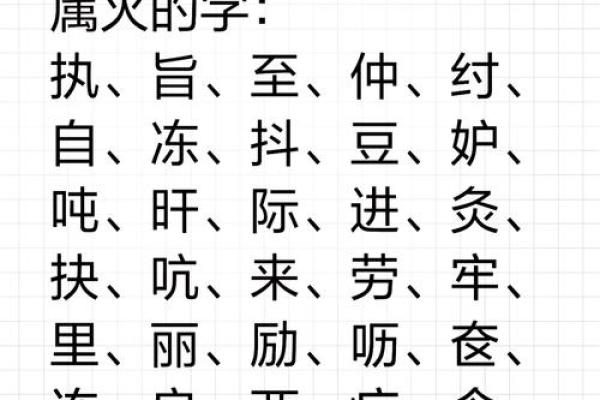 莀字的五行属性解析