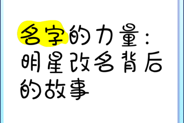 名字起源之谜：探寻独特姓名背后的故事