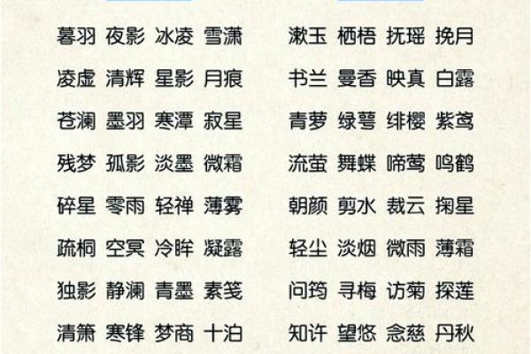 智慧成长宝宝名字汇