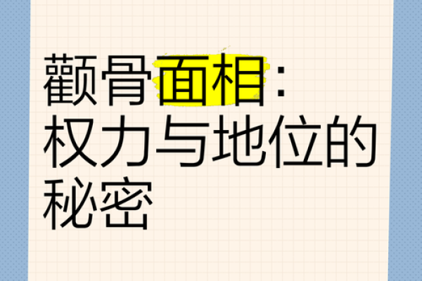 面相奥秘：颧骨长胡子揭示的秘密