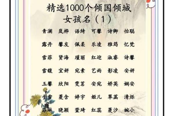 鼠年宝宝名字精选宝典
