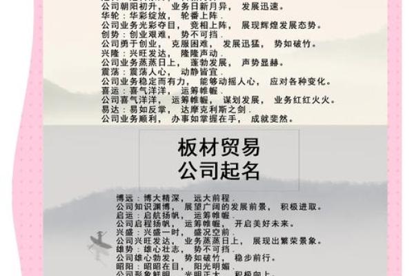 工商公司起名技巧与创意策略解析