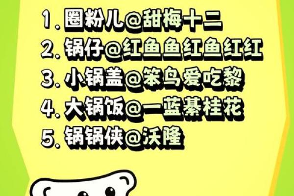 昵称乐园：揭秘那些可爱的名字由来