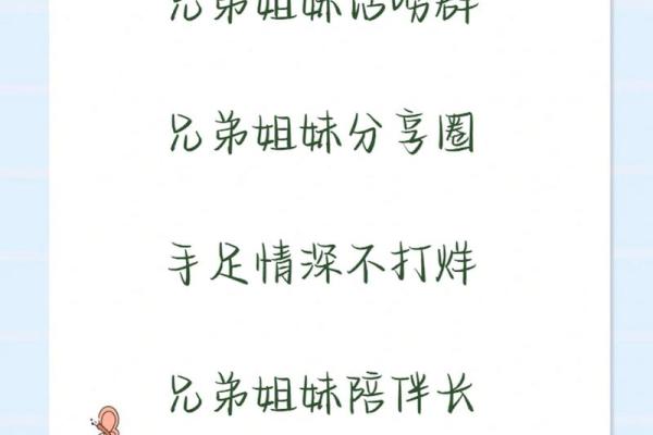 姐妹名字两个字的独特寓意与选择技巧