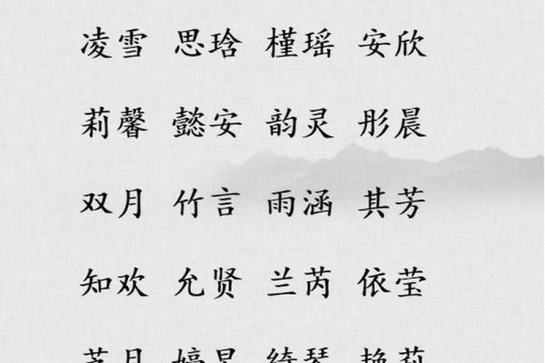 适合活泼女生的可爱名字推荐