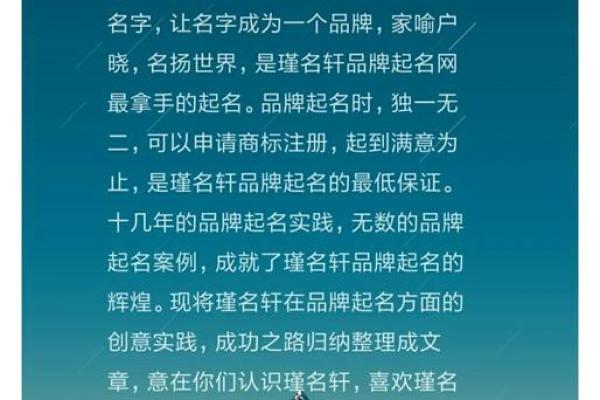 公司起名的意义与选择技巧解析
