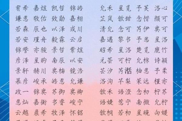 清新悦耳，啾啾宝宝名字精选