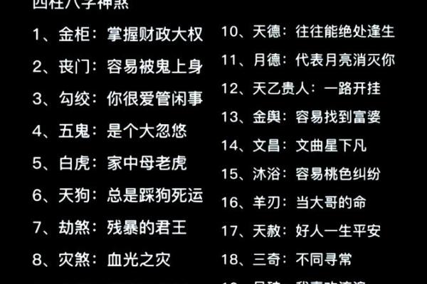 八字神煞揭秘：破解命运，掌握人生运势密码
