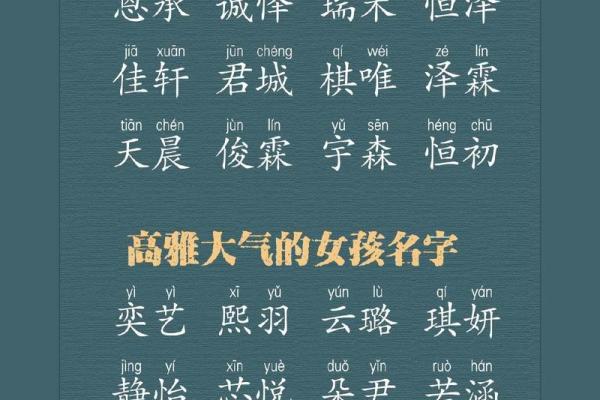 2017年新生儿，寓意美好的名字精选