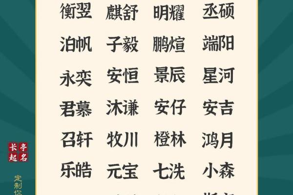 2017年新生儿，寓意美好的名字精选