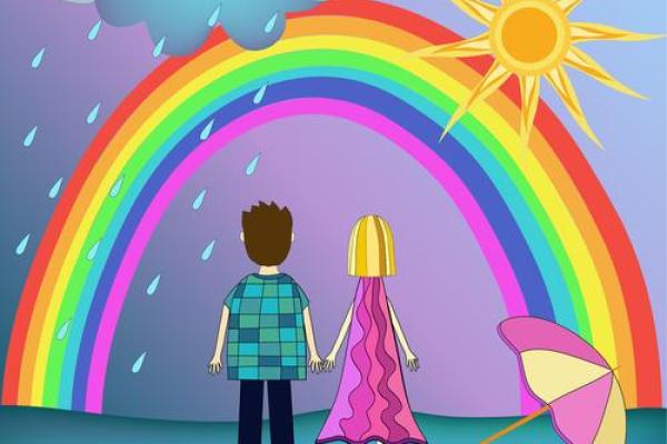 彩虹幻想：解读二次元名字中的斑斓色彩寓意