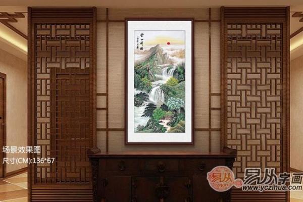 玄关风水画选对，财运亨通不是梦！