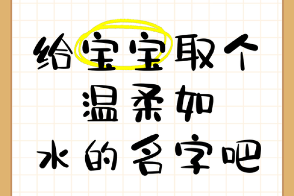 温柔如春，宝宝名字精选