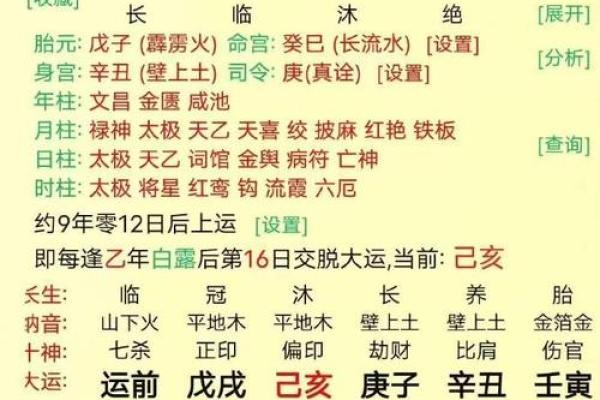 生辰八字与姓名的命理关联