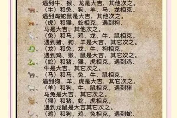 生肖相冲大揭秘：揭秘地支相冲的惊人后果